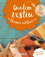 Portada de Quadern d'estiu Llengua catalana 1r ESO