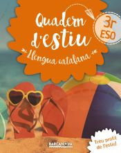 Portada de Quadern d'estiu Llengua catalana 3r ESO