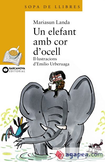 Un elefant amb cor d ' ocell