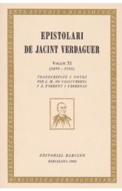 Portada de EPISTOLARI DE JACINT VERDAGUER. VOLUM XI 1899-1902