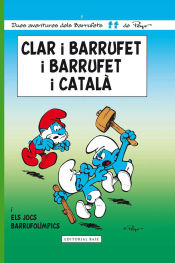 Portada de Clar i barrufet i barrufet i català