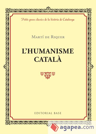 L'HUMANISME CATALÀ