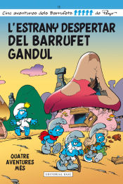 Portada de L'estrany despertar del Barrufet Gandul