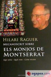 Portada de Mecanoscrit sobre els monjos de Montserrat