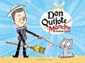 Portada de Don Quijote (o casi) de la Mancha