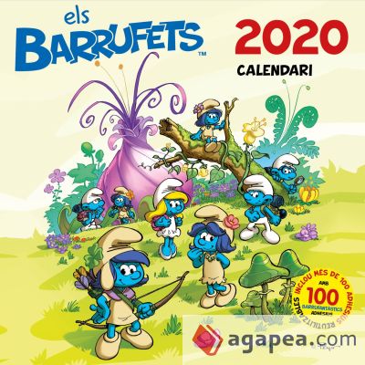 Calendari Barrufets 2020