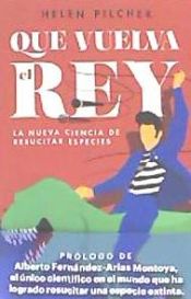 Portada de QUE VUELVA EL REY