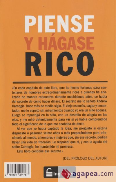 Piense y h&aacute;gase rico