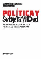 Portada de Política y subjetividad (Ebook)