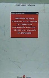 Portada de PROTECCIÓN DE DATOS PERSONALES DEL TRABAJADOR EN E