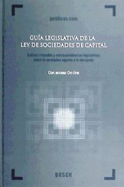 Portada de Guía legislativa de la Ley de Sociedades de Capital