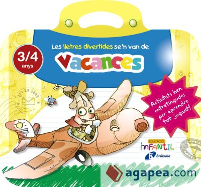 Les lletres divertides se'n van de vacances 3 anys