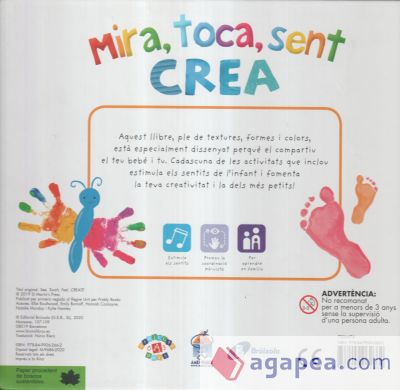 Mira, toca, sent. Crea