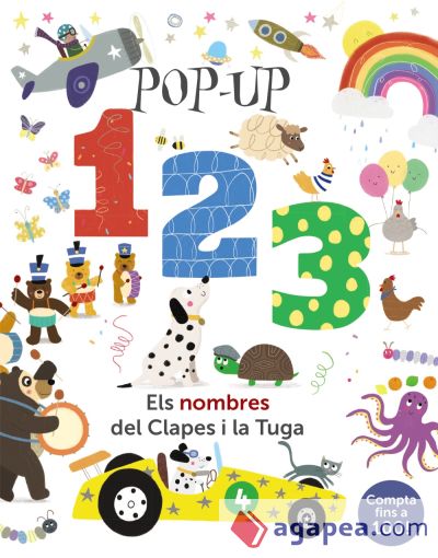 Pop-up 123. Els nombres del Clapes i la Tuga