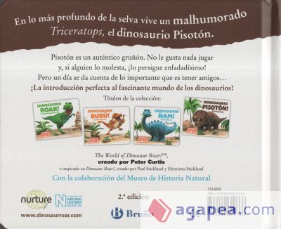 ¡Dinosaurio Pisotón! El Triceratops