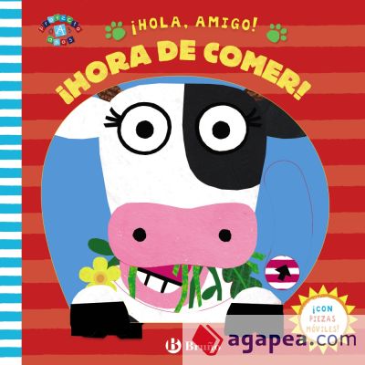 ¡Hola, amigo! ¡Hora de comer!