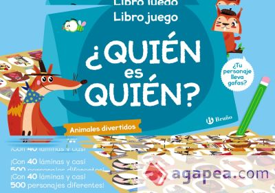 ¿Quién es quién? Libro juego