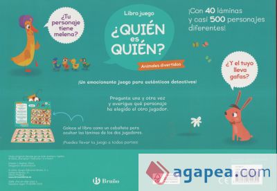 ¿Quién es quién? Libro juego