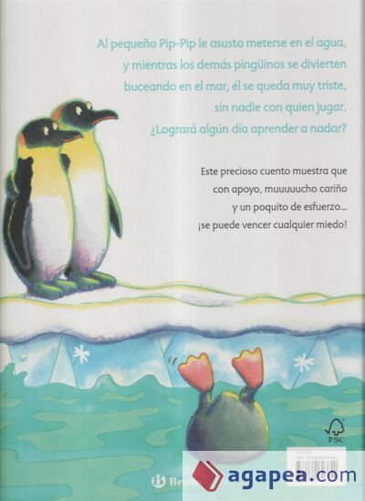 ¡Sé valiente, pequeño pingüino!