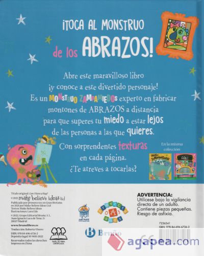 ¡Toca al monstruo de los abrazos!