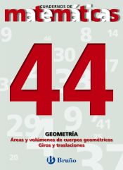 Portada de 44. Áreas y volúmenes de cuerpos, Giros y traslaciones