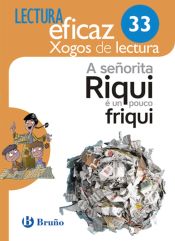 Portada de A señorita Riqui é un pouco friqui Xogo de Lectura