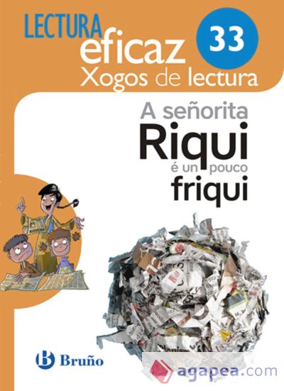 A señorita Riqui é un pouco friqui Xogo de Lectura