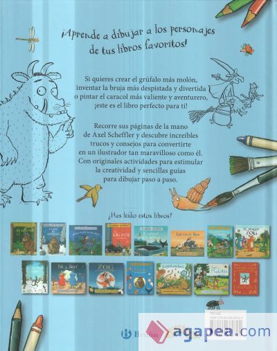 Aprende a dibujar al grúfalo y a sus amigos con Axel Scheffler