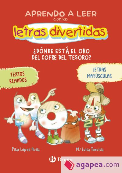 Aprendo a leer con las letras divertidas, 1. ¿Dónde está el oro del cofre del tesoro?