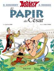 Portada de Astérix. El papir del Cèsar