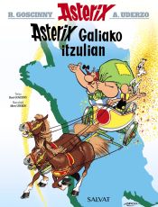 Portada de Asterix Galiako itzulian