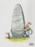 Contraportada de Ast&eacute;rix en Italia, de Ren&eacute; Goscinny