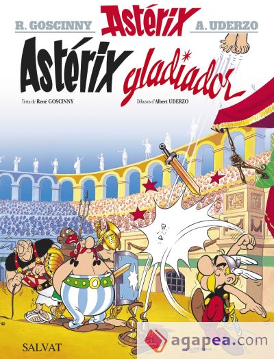 Astérix gladiador (edición en asturiano)