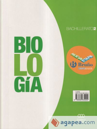 Biología 2 Bachillerato Nueva etapa Bruño Biología 2 Bachillerato Nueva etapa Bruño