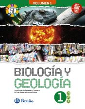 Portada de Biología y Geología 1 ESO 3 volúmenes Proyecto 5 etapas