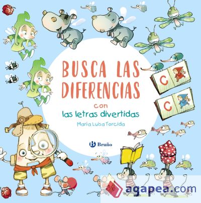 Busca las diferencias con las letras divertidas