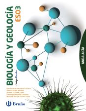 Portada de Código Bruño. Biología y Geología, 3 ESO. Andalucía