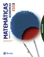 Portada de Código Bruño. Matemáticas Académicas, 3 ESO. Andalucía