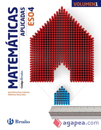 C&oacute;digo Bru&ntilde;o Matem&aacute;ticas Aplicadas 4 ESO - 3 vol&uacute;menes