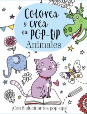 Portada de Colorea y crea tu Pop-up. Animales