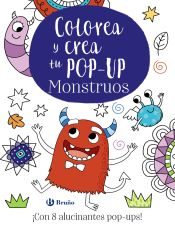 Portada de Colorea y crea tu pop-up. Monstruos