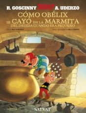 Portada de Cómo Obélix se cayó en la marmita del druida cuando era pequeño