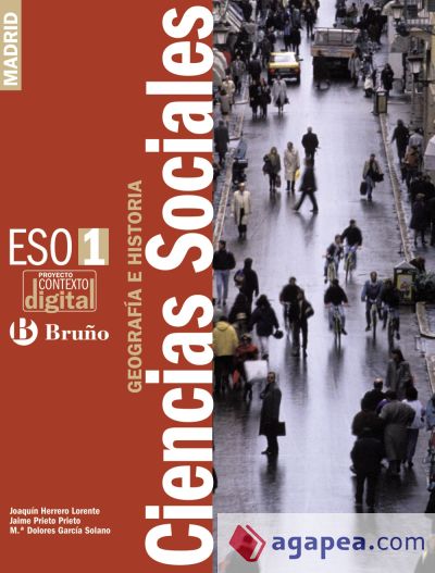 ContextoDigital Ciencias Sociales Geografía e Historia 1 ESO Madrid - 3 volúmenes