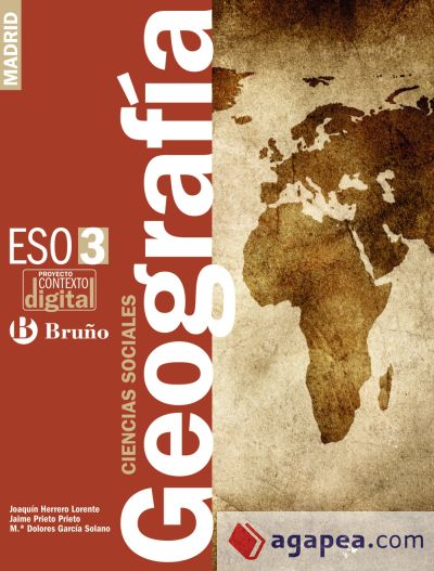 ContextoDigital Geografía Ciencias Sociales 3 ESO Madrid - 3 volúmenes