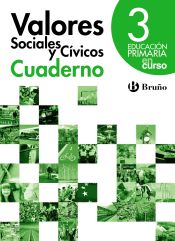 Portada de Cuaderno Valores sociales y cívicos, 3º Primaria