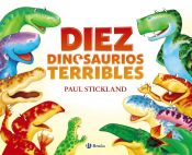 Portada de Diez dinosaurios terribles