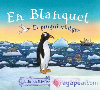 En blanquet, el pingüí viatger