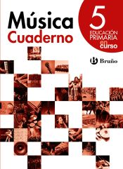 Portada de En curso. Cuaderno de Música, 5º Primaria