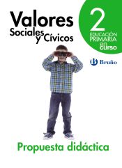 Portada de En curso Valores sociales y cívicos 2 Primaria Propuesta didáctica