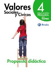 Portada de En curso Valores sociales y cívicos 4 Primaria Propuesta didáctica